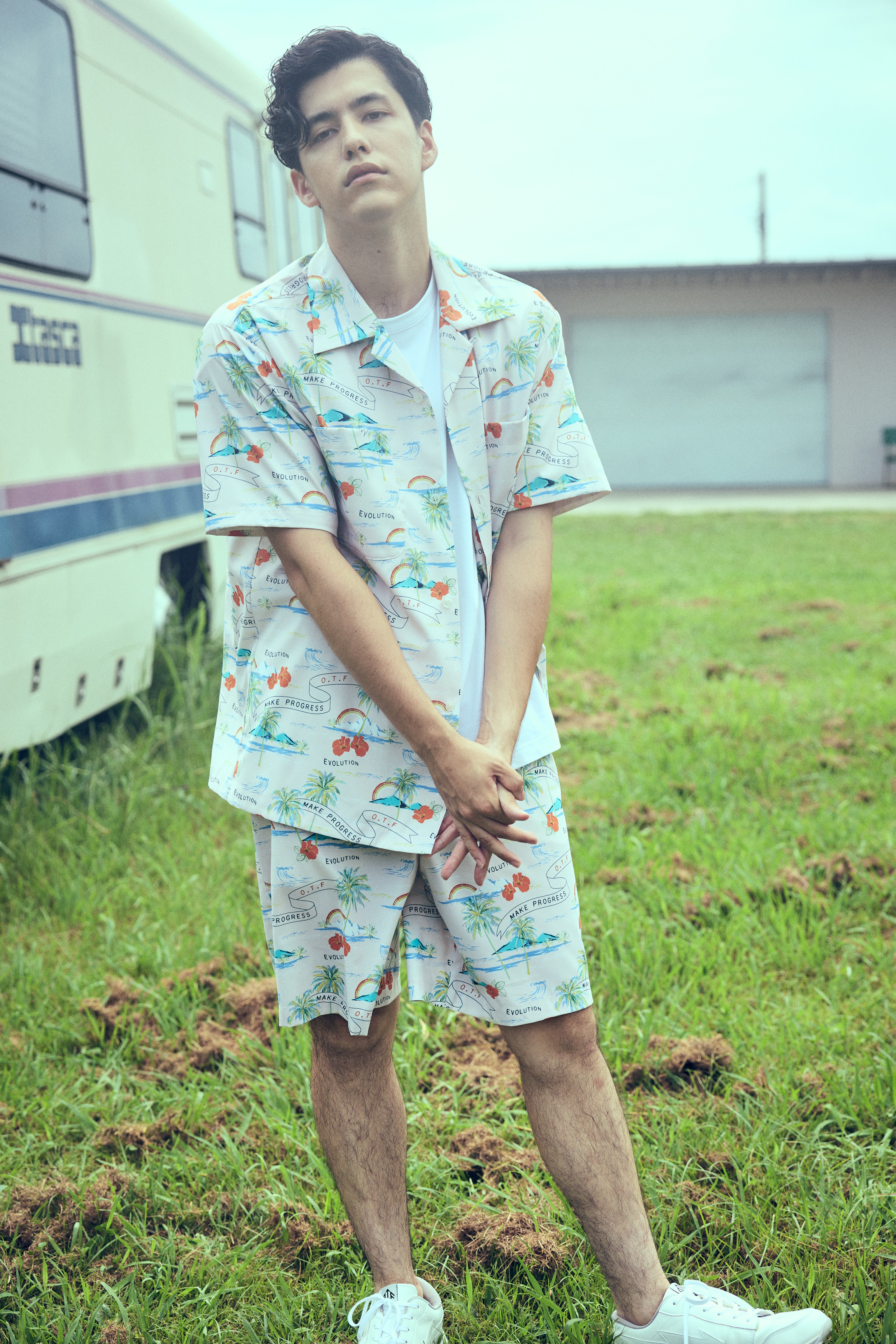 SET UP】SS HAWAIIAN O.C SHIRTS – O.T.F(オーティーエフ) 公式